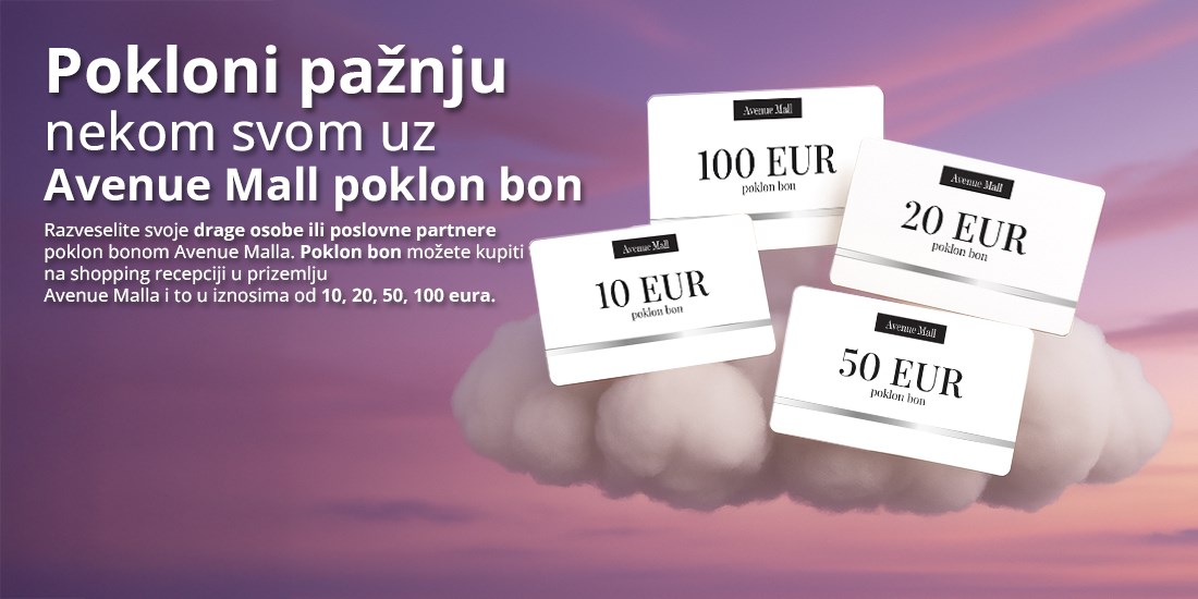 Poklon bon </br> Avenue Malla